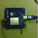 RFID微型UHF超高频读卡器模块900Mhz读写器模组 NFC阅读器开发板